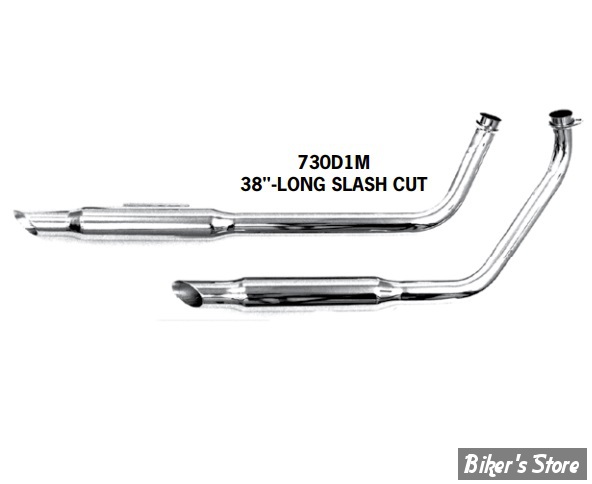 ECHAPPEMENT SHOVELHEAD 70 84 SHOTGUN SHORTY EXHAUST 38