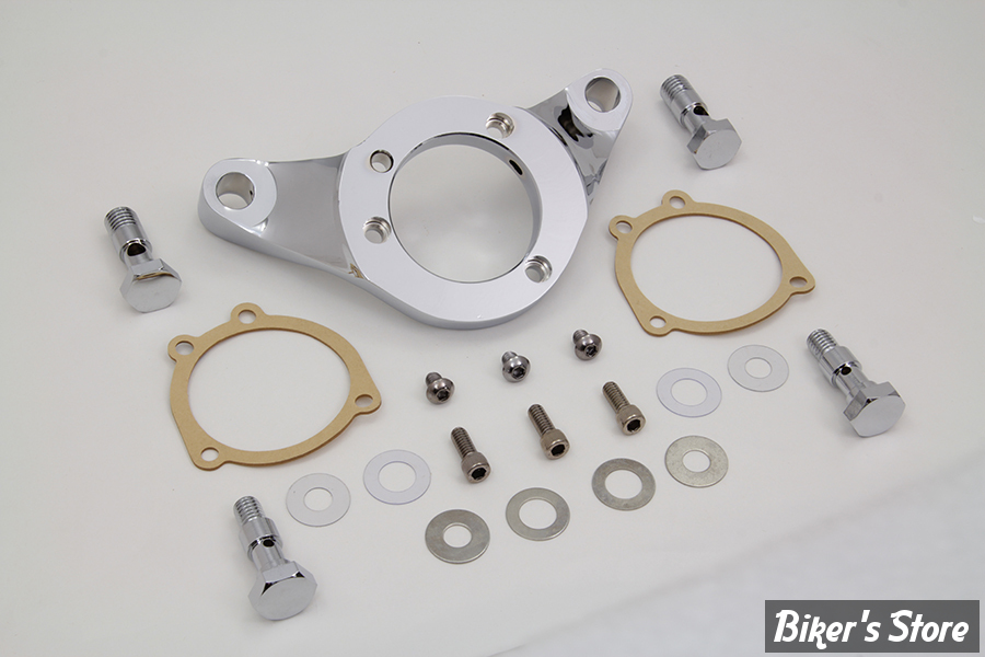 Support De Filtre Air Custom Avec Reniflards Bigtwin Evolution