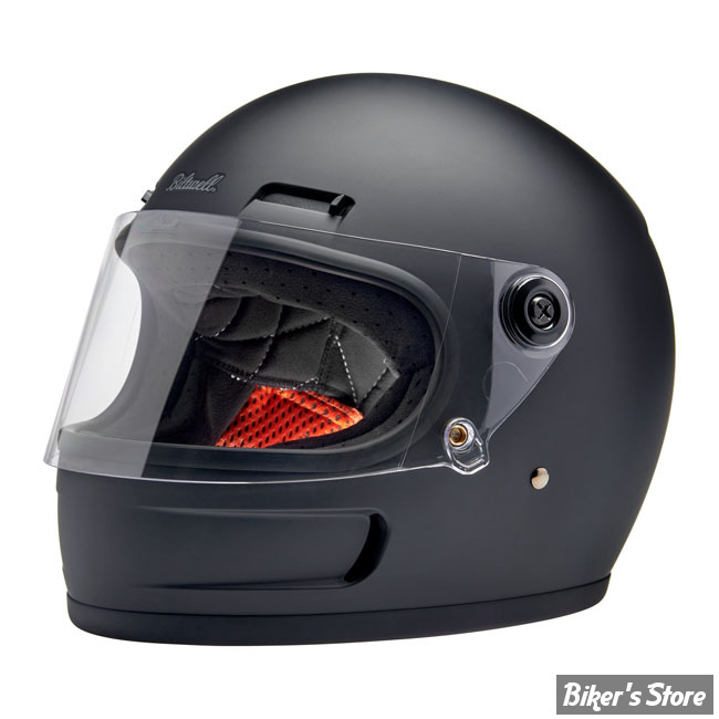 Casque Integral Biltwell Gringo Sv Ece R Noir Mat Flat