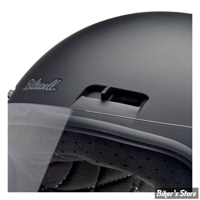 Casque Integral Biltwell Gringo Sv Ece R Noir Mat Flat