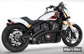 ECHAPPEMENT - FREEDOM PERFORMANCE - INDIAN SCOUT 2025UP - RADICAL RADIUS 2 EN 2 - NOIR / EMBOUTS : DROITS CHROME STAR- IN00635