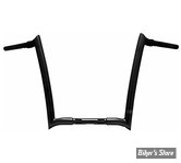 - GUIDON PAUL YAFFE BAGGER NATION - 1 1/4" MONKEY DRAG BARS - TOURING FLHR 99UP / FLTR 99/13 - HAUTEUR : 30.50CM - NOIR