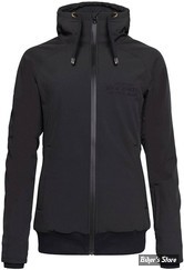 SWEAT SHIRT ZIPPE A CAPUCHE - JOHN DOE - SOFTSHELL - NOIR - TAILLE L