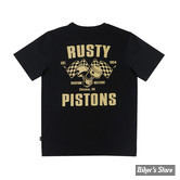 - TEE-SHIRT - RUSTY PISTONS - Irwindale t-shirt - BLACK - TAILLE M