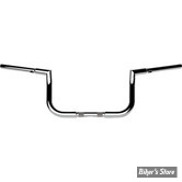 - GUIDON FAT LA CHOPPERS - Twin Peaks Touring Handlebar - 32MM / 1"1/4 - FLHX 2024UP / FLHXSE 23UP - HAUTEUR : 20,30 CM / 8" - CHROME - LA-7367-08