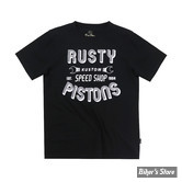 - TEE-SHIRT - RUSTY PISTONS - Hulton t-shirt - BLACK - TAILLE M