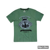 - TEE-SHIRT - RUSTY PISTONS - Nitromethane t-shirt - GREEN - TAILLE M