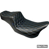 - SELLE LE PERA - TAILWHIP SEAT - TOURING 08UP - DOUBLE DIAMOND / COUTURES : BLEU - LK-587DD-BLUE