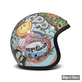 - CASQUE JET - DMD - RETRO - Woodstock - COULEUR : MULTI - ECE 22.06 - TAILLE M