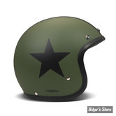 - CASQUE JET - DMD - RETRO - Star - COULEUR : GREEN / VERT - ECE 22.06