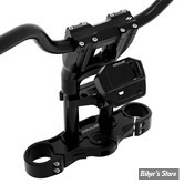 ECLATE A1 - PIECE N° X - RISERS EQUIPE - KRAUS - BULLY ST 10" PRO KIT - SOFTAIL M8 FXLRST 22UP - HAUTEUR : 10" - NOIR - KT-SO-01021A