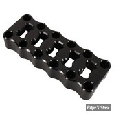 - Ø 25.40 MM - TC BROS - RISERS - PRO SERIES MODULAR PULLBACK RISERS : PLATINE OPTIONNELLE - COULEUR : NOIR - 101-0530