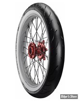 100/90-19 / 57V - AV - PNEU COBRA CHROME - AV91 - TL - TUBELESS - FLANCS BLANC - 638175