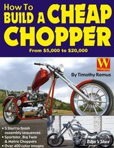 CONSTRUCTION - BOOK, HOW TO BUILD A CHEAP CHOPPER