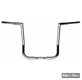 - GUIDON FAT LA CHOPPERS - Twin Peaks Touring Handlebar - 32MM / 1"1/4 - FLHX 2024UP / FLHXSE 23UP - HAUTEUR : 40,50 CM / 16" - CHROME - LA-7367-16