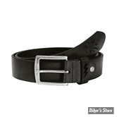 CEINTURE - JOHN DOE - SIGNATURE - NOIR - 85 CM