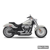 SILENCIEUX - KESSTECH - SOFTAIL M8 FLFB / FXRB/S 114CI 18/20 - FUSION LONG SLIP-ONS - FINITION : CHROME / EMBOUT : STRAIGHT CUT SHORT POLI - 181-2122-715