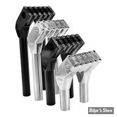 POUR GUIDON Ø 25.40 MM - TC BROS - RISERS - PRO SERIES MODULAR RISERS - PULLBACK - HAUTEUR : 15CM / 6" - noir anodisé - 101-0264