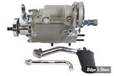 BOITE 4 VITESSES - RATCHET TOP - BIGTWIN 1970 / 1984 -  Complete FL Transmission Assembly 4-Speed - RATIO : 3.00 - 44ALU / CHROME