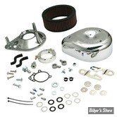 FILTRE A AIR - S&S - CLASSIC TEARDROP AIR CLEANER KIT - SPORTSTER 07/22 - CHROME - 170-0306E