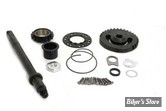 ECLATE N°A / PIECE N° 17A - KIT D'ENGRENAGE À CLIQUET KICKSTART AVEC ARBRE - SPORTSTER 54/70 -  Kick Starter Gear Kit - 