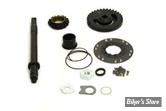 ECLATE N°A / PIECE N° 17A - KIT D'ENGRENAGE À CLIQUET KICKSTART AVEC ARBRE - SPORTSTER 71/72 -  Kick Starter Gear Kit - 