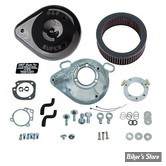 FILTRE A AIR - S&S - CLASSIC Teardrop AIR CLEANER KIT - TOURING 02/07 / SOFTAIL 01/15 / DYNA 04/17 - NOIR BRILLANT - 170-0304B