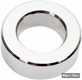 ENTRETOISE D'AXE DE ROUE - DIAMETRE INTERNE : 19.10MM / 3/4" - EPAISSEUR : 11.10 MM - CHROME