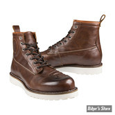 BOTTINES - JOHN DOE MOTORCYCLE - RIDING BOOTS IRON - MARRON - POINTURE 40