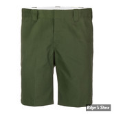 SHORT - DICKIES - 11" - SLIM STRAIGHT WORK SHORTS - COULEUR : OLIVE GREEN - TAILLE 33