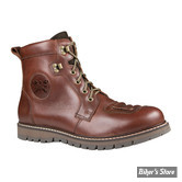 BOTTINES - JOHN DOE MOTORCYCLE - RIDING BOOTS DAYTONA - MARRON - POINTURE 46