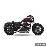 SILENCIEUX KESSTECH - SPORTSTER 17/20 1200XS / 120NS / 1200C / 1200CA/CB - 2IN2 3" SLIP-ONS ESE - FINITION : CHROME / EMBOUT : Straightcut Roundend NOIR - 170-2352-783