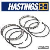 ECLATE G - PIECE N° 24 - SEGMENTS HASTINGS SHOVELHEAD 1340CC 79/84 - COTE : +0.000 - TYPE : CHROME/MOLY - HASTINGS - 2M6127