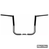 - GUIDON FAT LA CHOPPERS - Twin Peaks Touring Handlebar - 32MM / 1"1/4 - FLHX 2024UP / FLHXSE 23UP - HAUTEUR : 35,50 CM / 14" - NOIR BRILLANT - LA-7367-14B