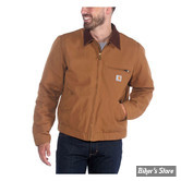 BLOUSON - CARHARTT - DUCK DETROIT - MARRON 