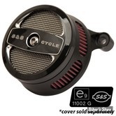 FILTRE A AIR - S&S - S&S Cycle EC Approved Stealth Air Cleaner - SPORTSTER 1200CC 07/22 - SANS COUVERCLE - 170-0330