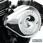 S&S - ECLATE A - PIECE N° 10A - STEALTH S&S SUPERSTOCK : COUVERCLE TEARDROP - CHROME - 170-0530