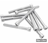 VIS TETE ALLEN / BTR - 1/4-28 X 51.00MM / 2" - COLONY - CHROME - LE PAQUET 10 PIECES