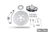 ECLATE G - PIECE N° 00 - REAR BANANA CALIPER 10" DISC KIT -  DISQUE : ACIER - CHROME