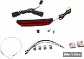 HD - PORTE BAGAGES DETACHABLE - KIT D'ECLAIRAGE LED - OEM 68000111 - CUSTOM DYNAMICS - TOURING 14UP - CABOCHON ROUGE - CD-LR-05-R