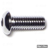 VIS TETE BOMBEE 3/8"-16 X 25.40MM / 1"- ALLEN - CHROME