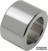 ENTRETOISE D'AXE DE ROUE - DIAMETRE INTERNE : 1" - LONGUEUR : 24.90  MM - OEM 11804 - CHROME - LA PIECE