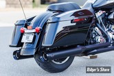 - SILENCIEUX S&S - GNX Slip-On Mufflers - TOURING 99/16 - FINITION : NOIR GUARDIAN / EMBOUTS : TUXEDO NOIR - 550-1078