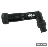 ANTIPARASITE / CONNECTEUR DE BOUGIE D'ALLUMAGE -  NGK - Diamètre / filetage bougie : 14 MM / 102° - XB05F / 8062