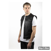 GILET SANS MANCHE - JOHN DOE - 1969 MC OUTLAW - NOIR - TAILLE M