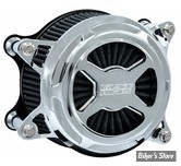 FILTRE A AIR - Vance & Hines - MILWAUKEE EIGHT TOURING 117"/121"  2023UP - AIR CLEANER VO2 X - STAGE 1 - CHROME - 71100