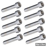 VIS TETE ALLEN / BTR - 5/16-24 X 31.75MM / 1 1/4" - CHROME - LE PAQUET DE 10 PIECES