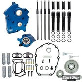 - KIT DE DISTRIBUTION PAR PIGNON / REFROIDIS PAR EAU / TWIN COOLED - MILWAUKEE EIGHT 17UP - S&S - Gear Drive Cam Chest Kit Without Cam - TUBES : NOIR - 310-1260