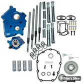 - KIT DE DISTRIBUTION PAR PIGNON / REFROIDIS PAR EAU / TWIN COOLED - MILWAUKEE EIGHT 17UP - S&S - Gear Drive Cam Chest Kit Without Cam - TUBES : CHROME - 310-1261