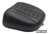 - SELLE MUSTANG - Deluxe Touring Solo Seat - TOURING 2023UP - AVEC COUTURES : NOIR : POUF PASSAGER - 88402